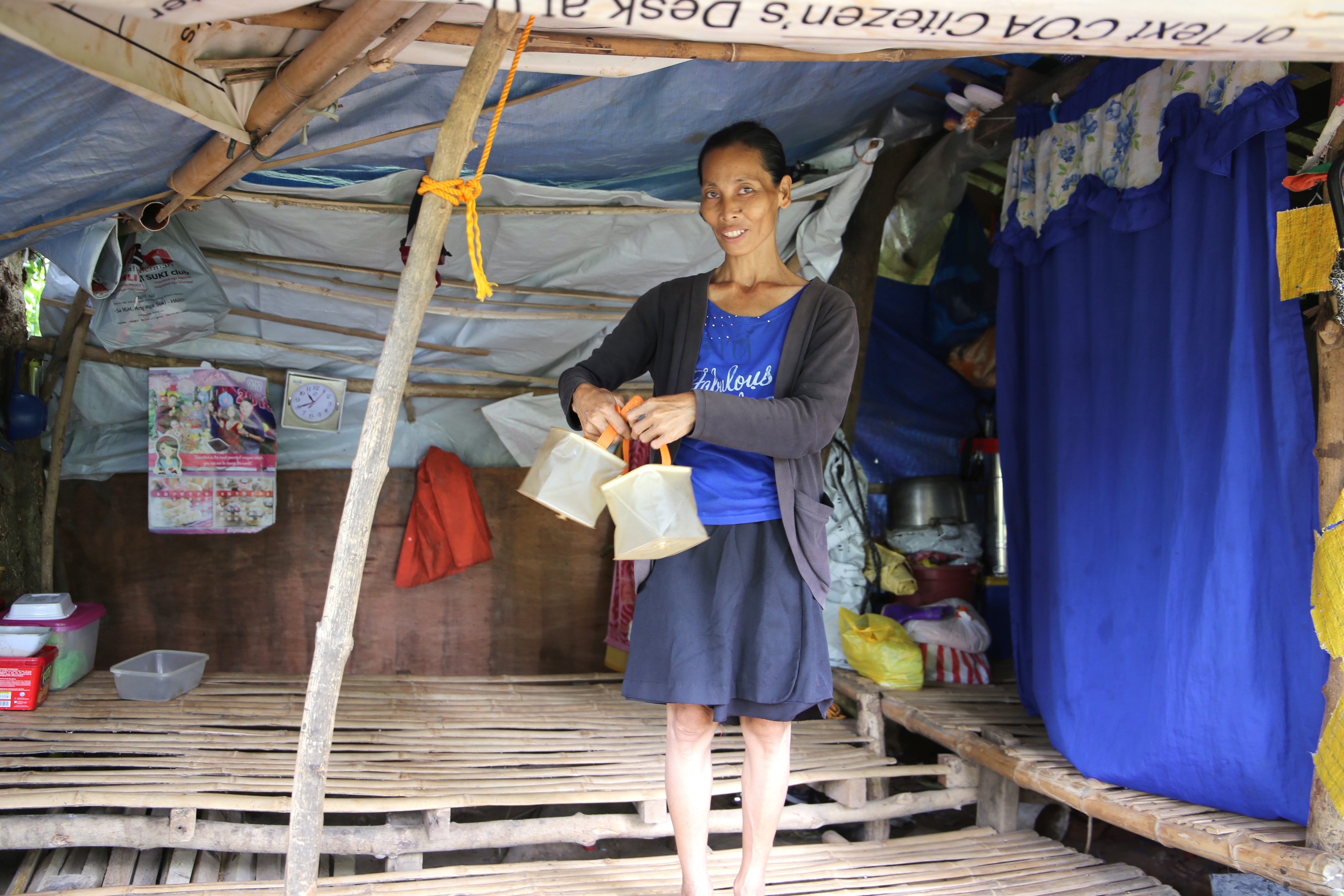 Solidad with ShelterBox Aid
