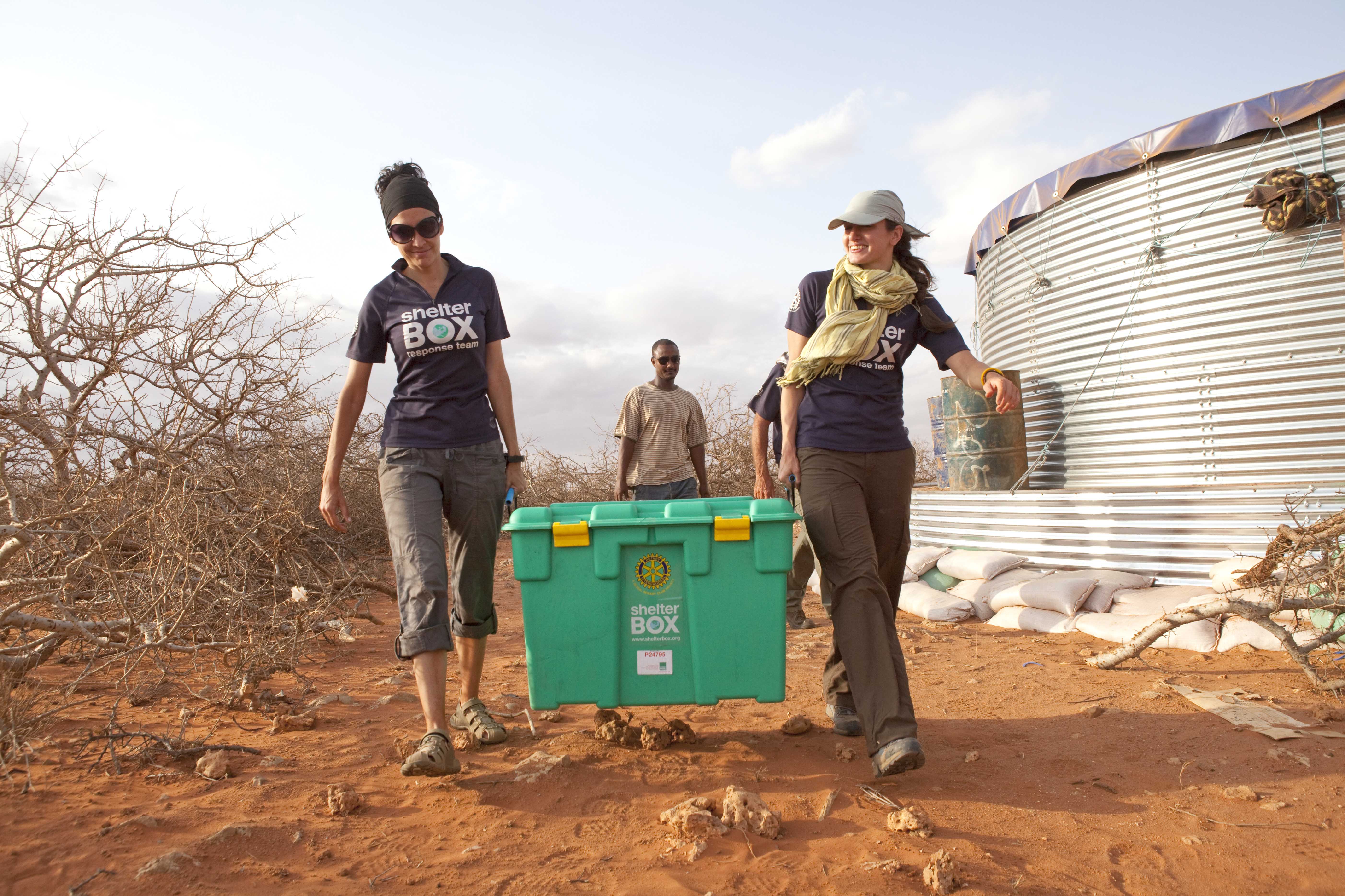 Become a ShelterBox Response Team Volunteer