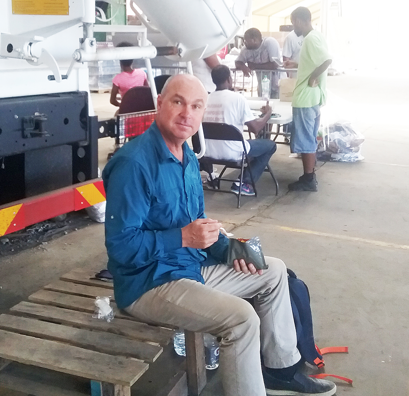 Jeff, a ShelterBox Australia response team volunteer